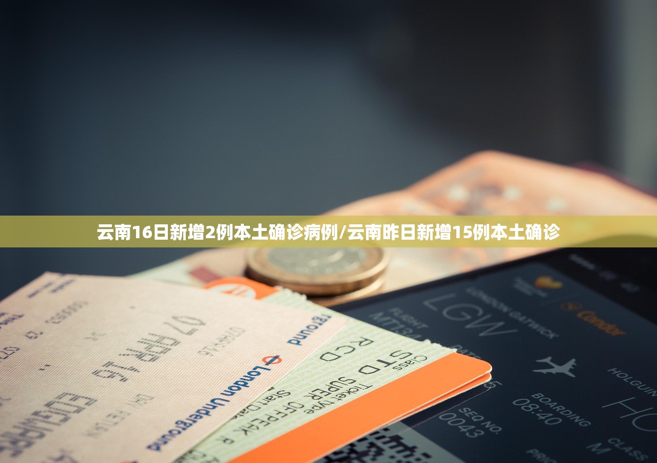 云南16日新增2例本土确诊病例/云南昨日新增15例本土确诊