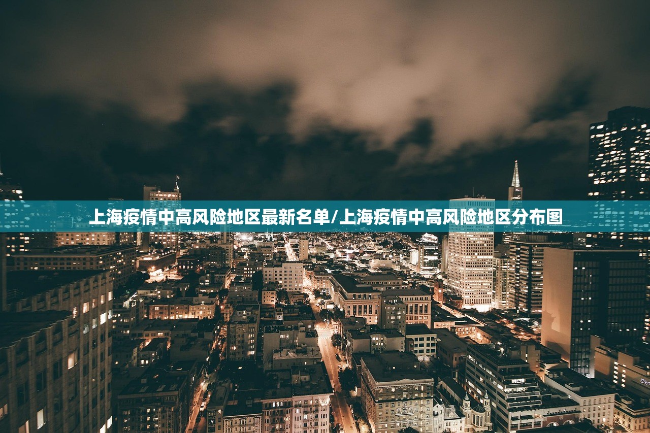 上海疫情中高风险地区最新名单/上海疫情中高风险地区分布图