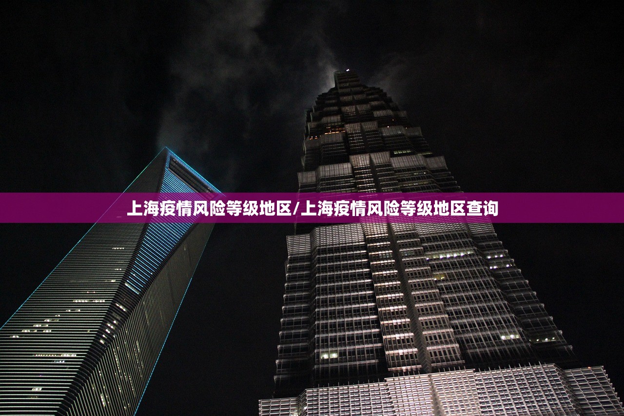 上海疫情风险等级地区/上海疫情风险等级地区查询