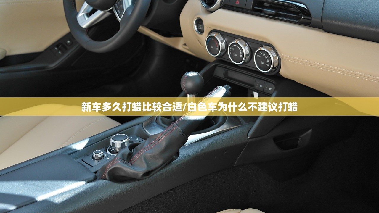 新车多久打蜡比较合适/白色车为什么不建议打蜡