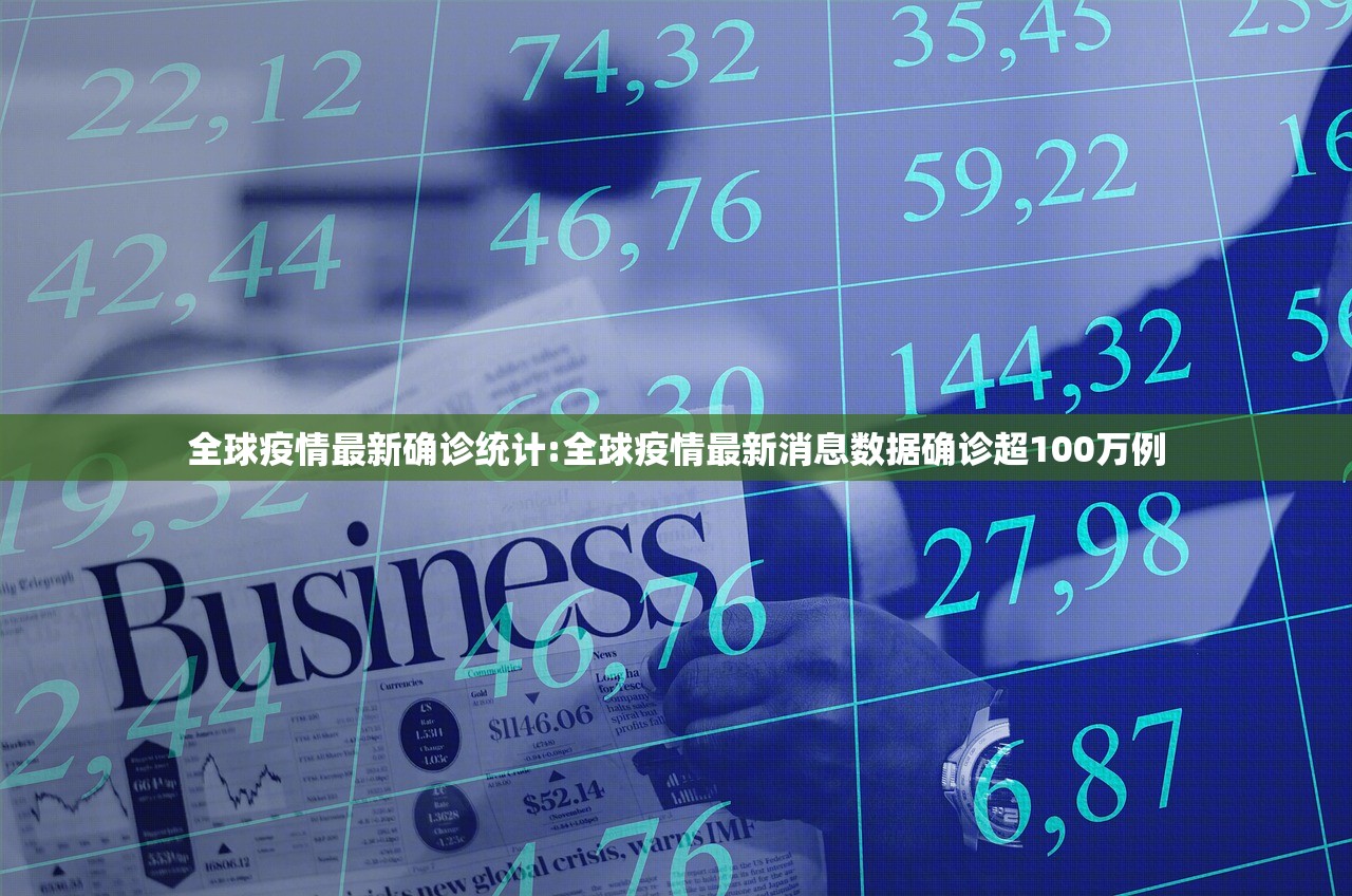 全球疫情最新确诊统计:全球疫情最新消息数据确诊超100万例