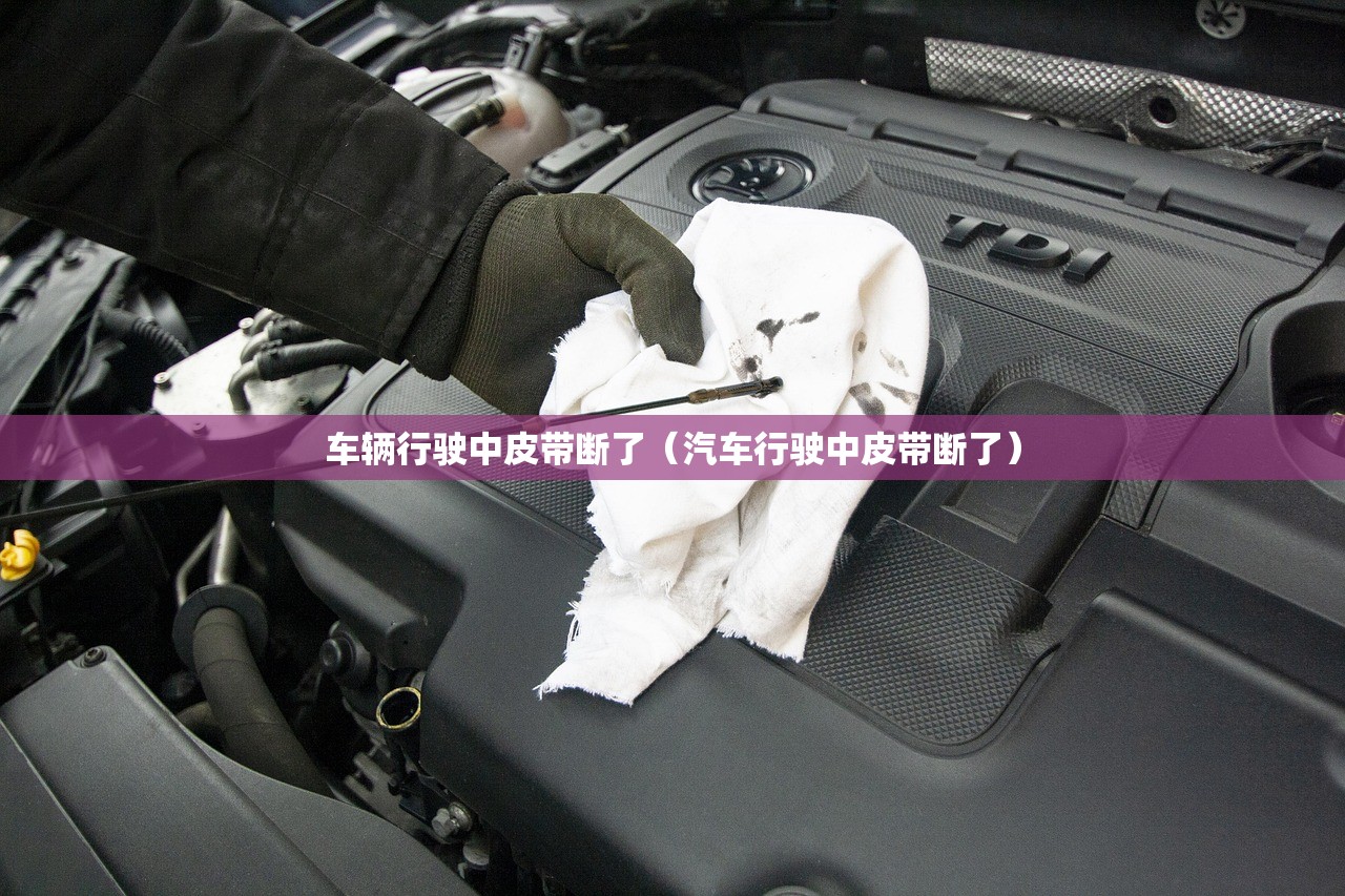车辆行驶中皮带断了（汽车行驶中皮带断了）