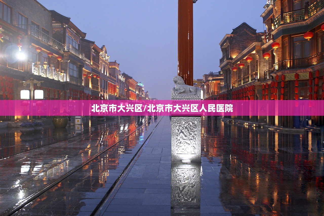 北京市大兴区/北京市大兴区人民医院
