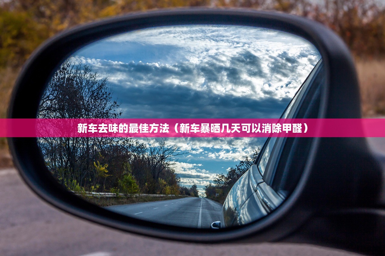 新车去味的最佳方法（新车暴晒几天可以消除甲醛）