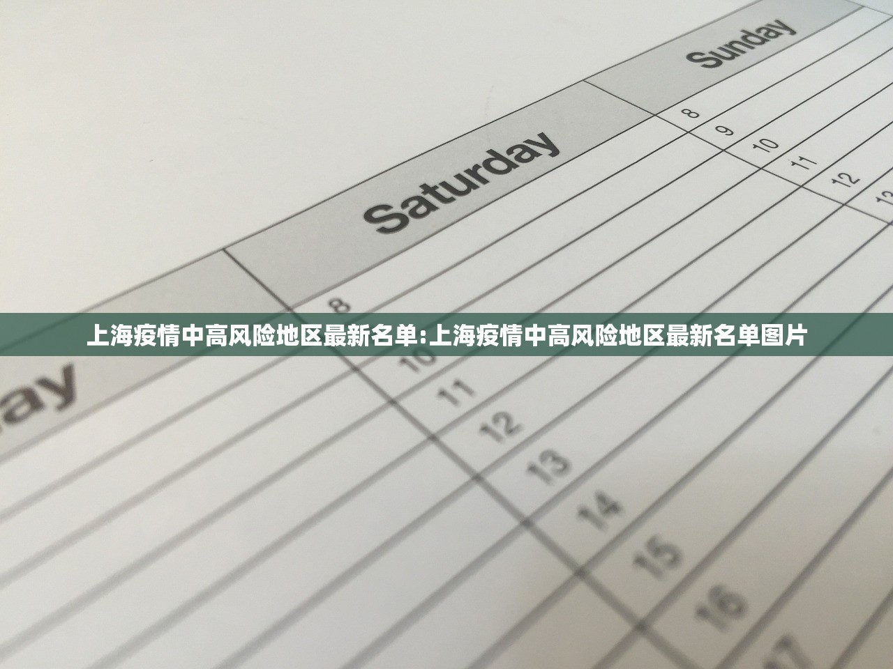 上海疫情中高风险地区最新名单:上海疫情中高风险地区最新名单图片
