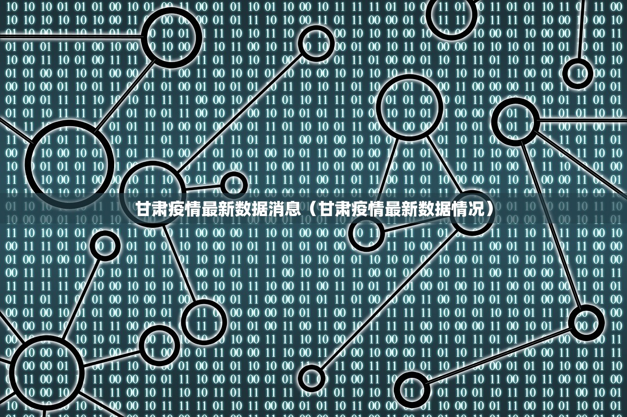 甘肃疫情最新数据消息（甘肃疫情最新数据情况）