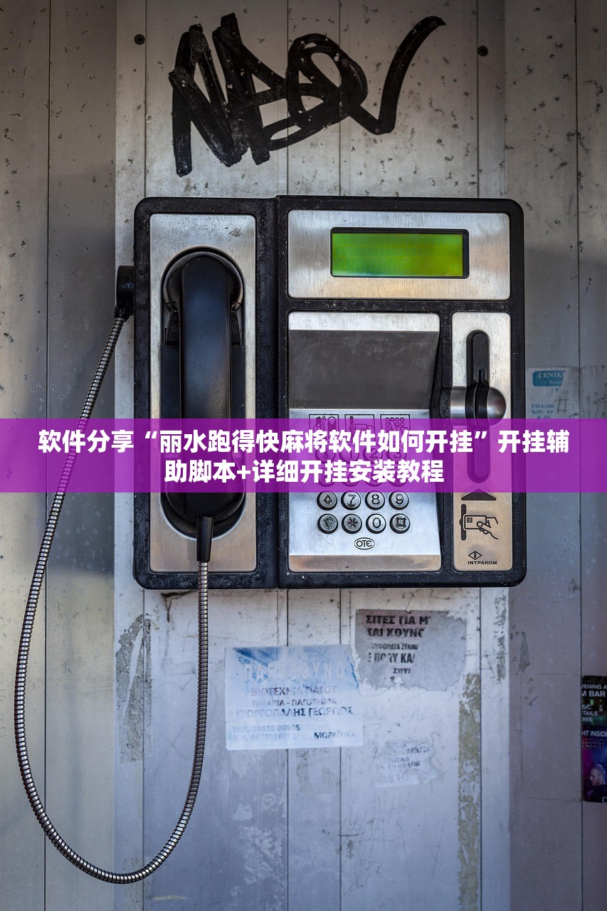 软件分享“丽水跑得快麻将软件如何开挂	”开挂辅助脚本+详细开挂安装教程