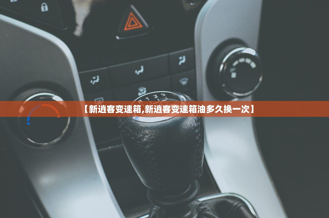 【新逍客变速箱,新逍客变速箱油多久换一次】