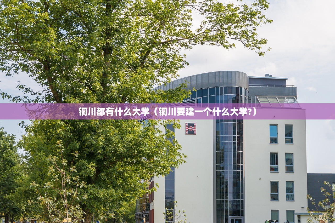 铜川都有什么大学（铜川要建一个什么大学?）