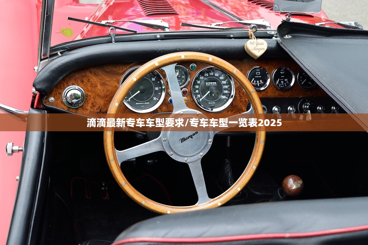 滴滴最新专车车型要求/专车车型一览表2025