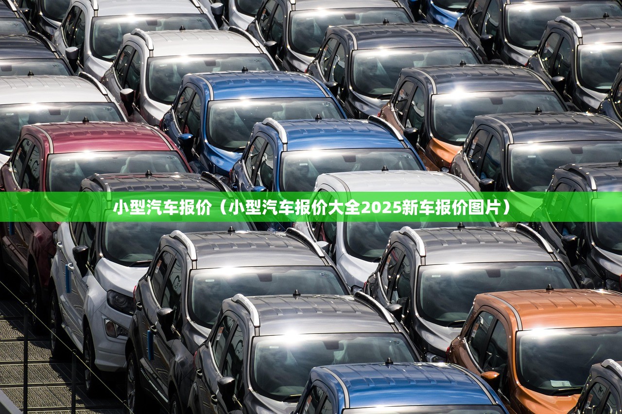 小型汽车报价（小型汽车报价大全2025新车报价图片）