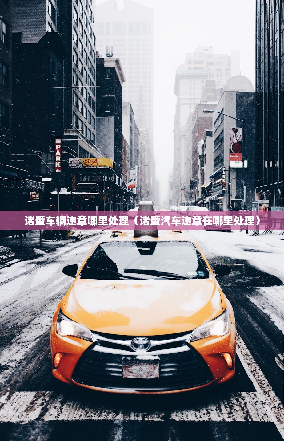 诸暨车辆违章哪里处理（诸暨汽车违章在哪里处理）