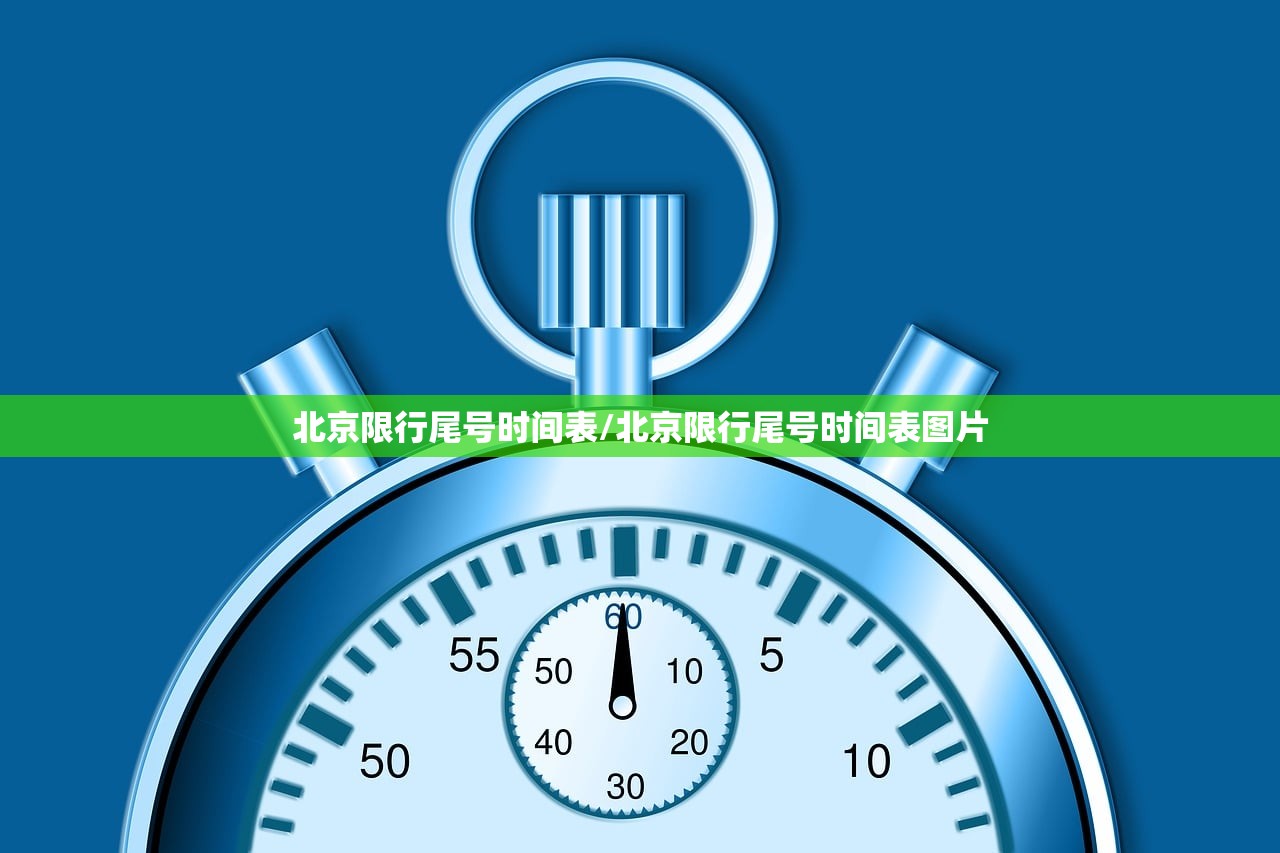 北京限行尾号时间表/北京限行尾号时间表图片