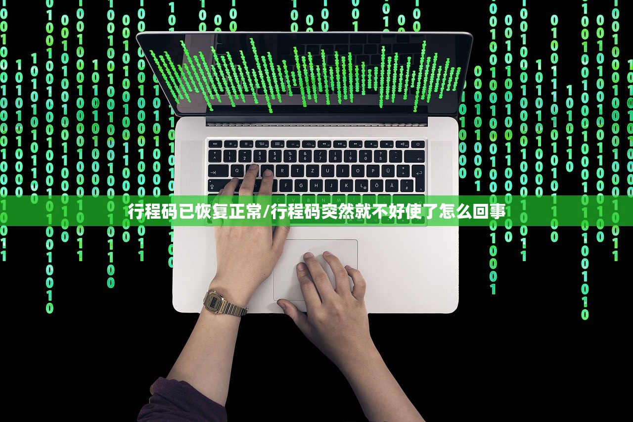 行程码已恢复正常/行程码突然就不好使了怎么回事