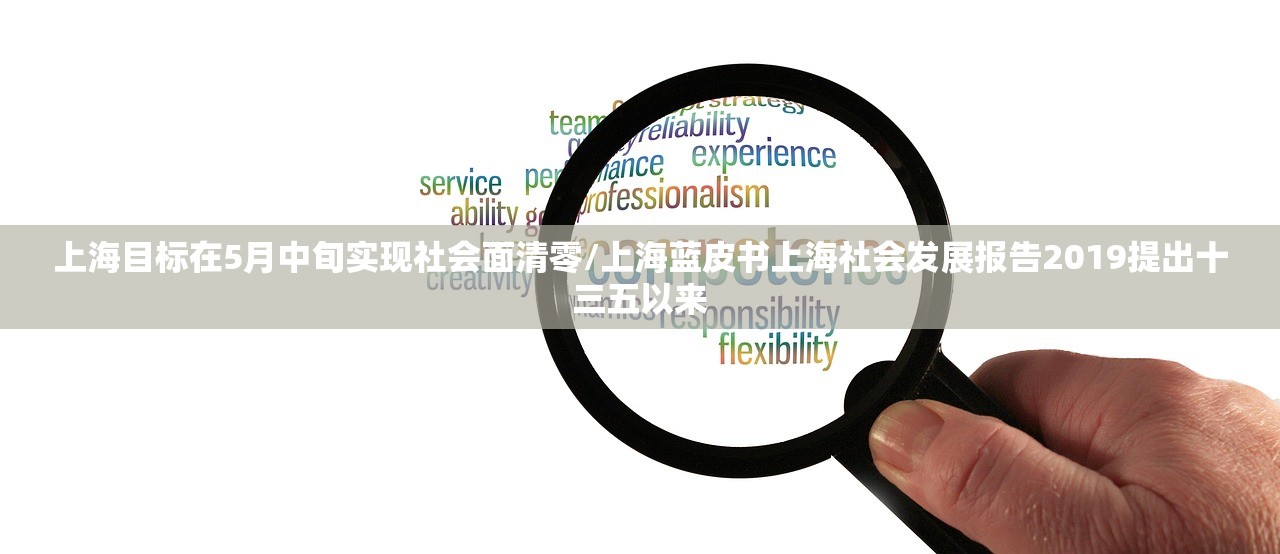 上海目标在5月中旬实现社会面清零/上海蓝皮书上海社会发展报告2019提出十三五以来