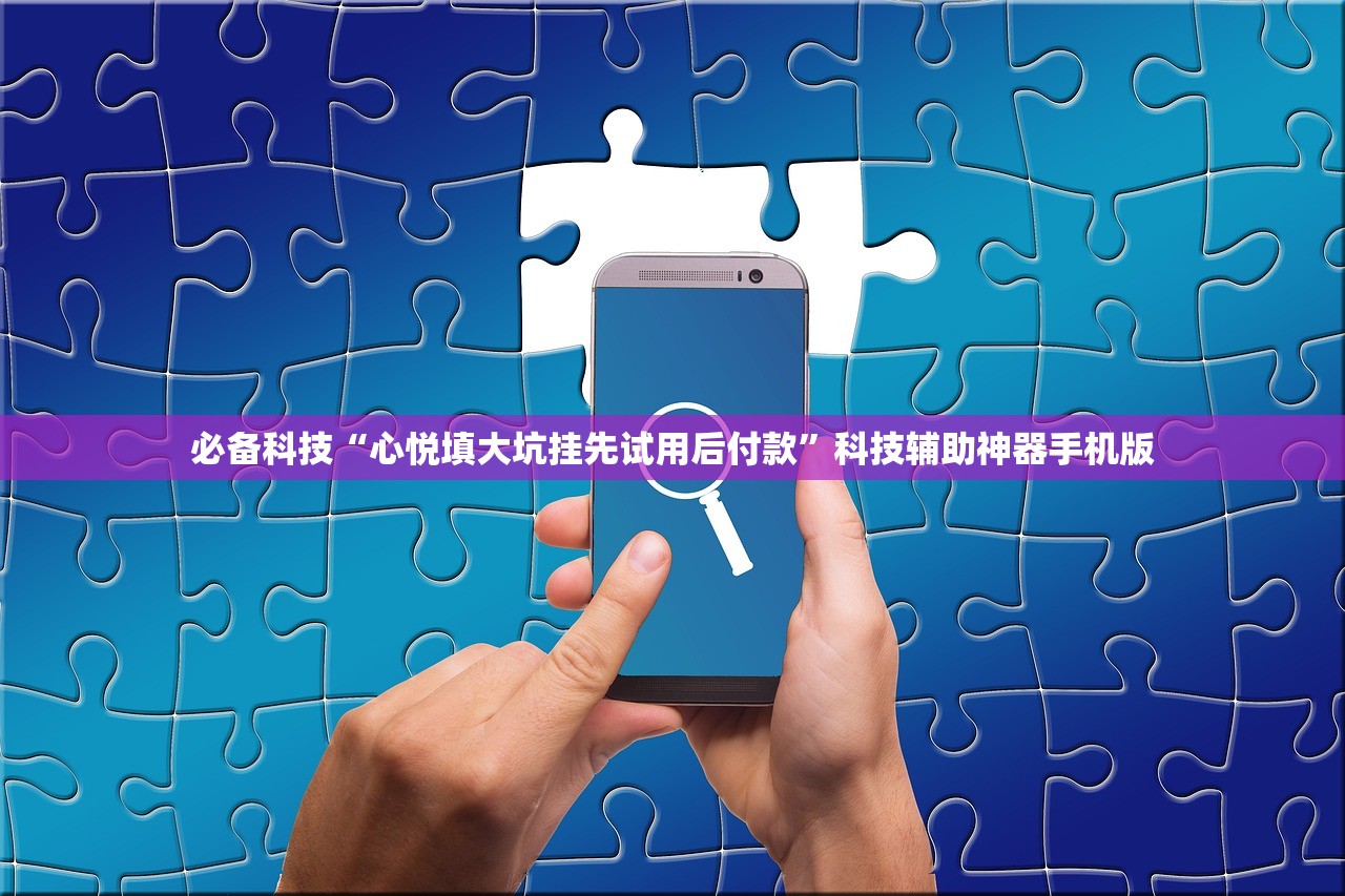 必备科技“心悦填大坑挂先试用后付款”科技辅助神器手机版