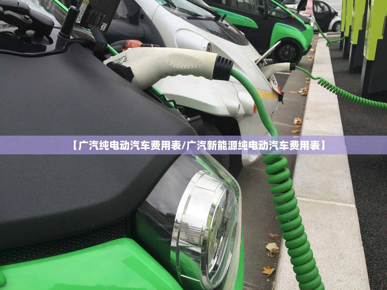 【广汽纯电动汽车费用表/广汽新能源纯电动汽车费用表】