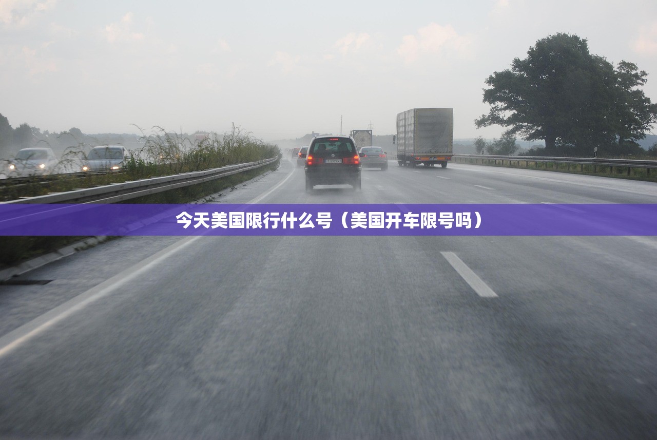 今天美国限行什么号(美国开车限号吗) 今天美国限行什么号(美国开车限号吗)