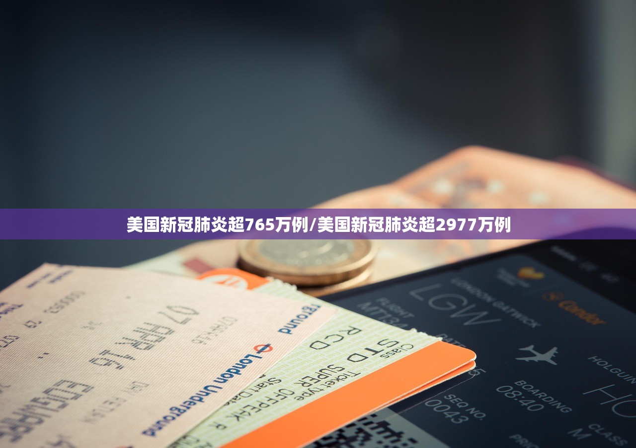 美国新冠肺炎超765万例/美国新冠肺炎超2977万例