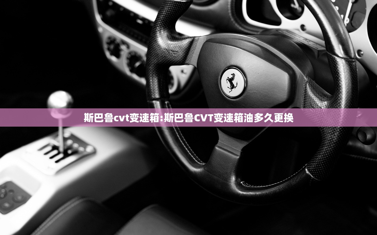 斯巴鲁cvt变速箱:斯巴鲁CVT变速箱油多久更换
