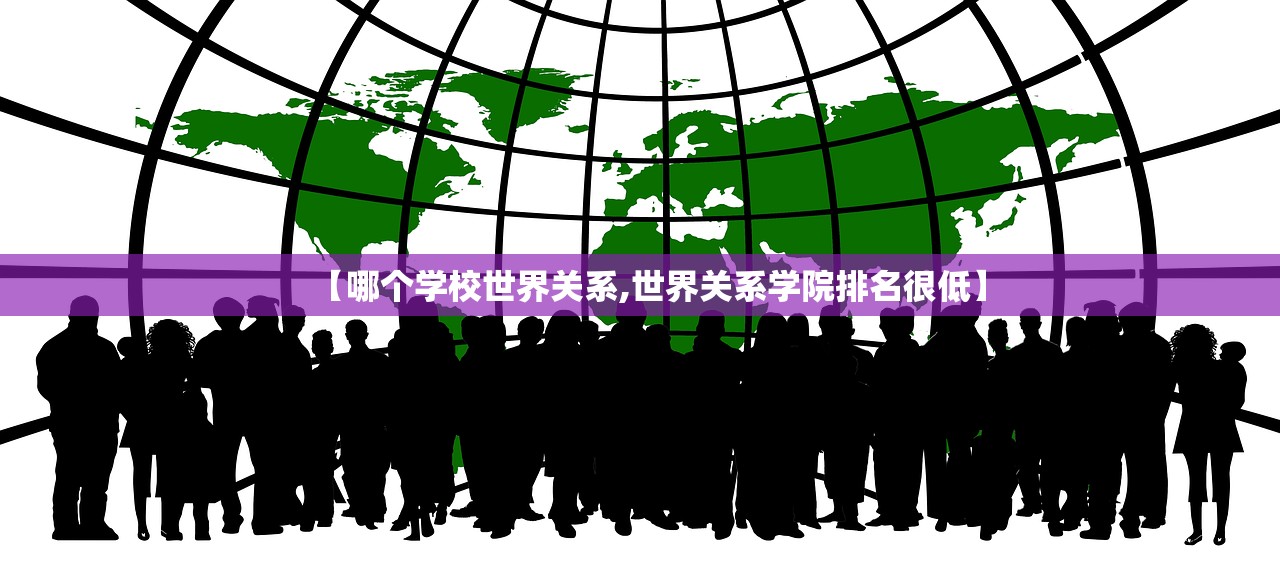 【哪个学校世界关系,世界关系学院排名很低】