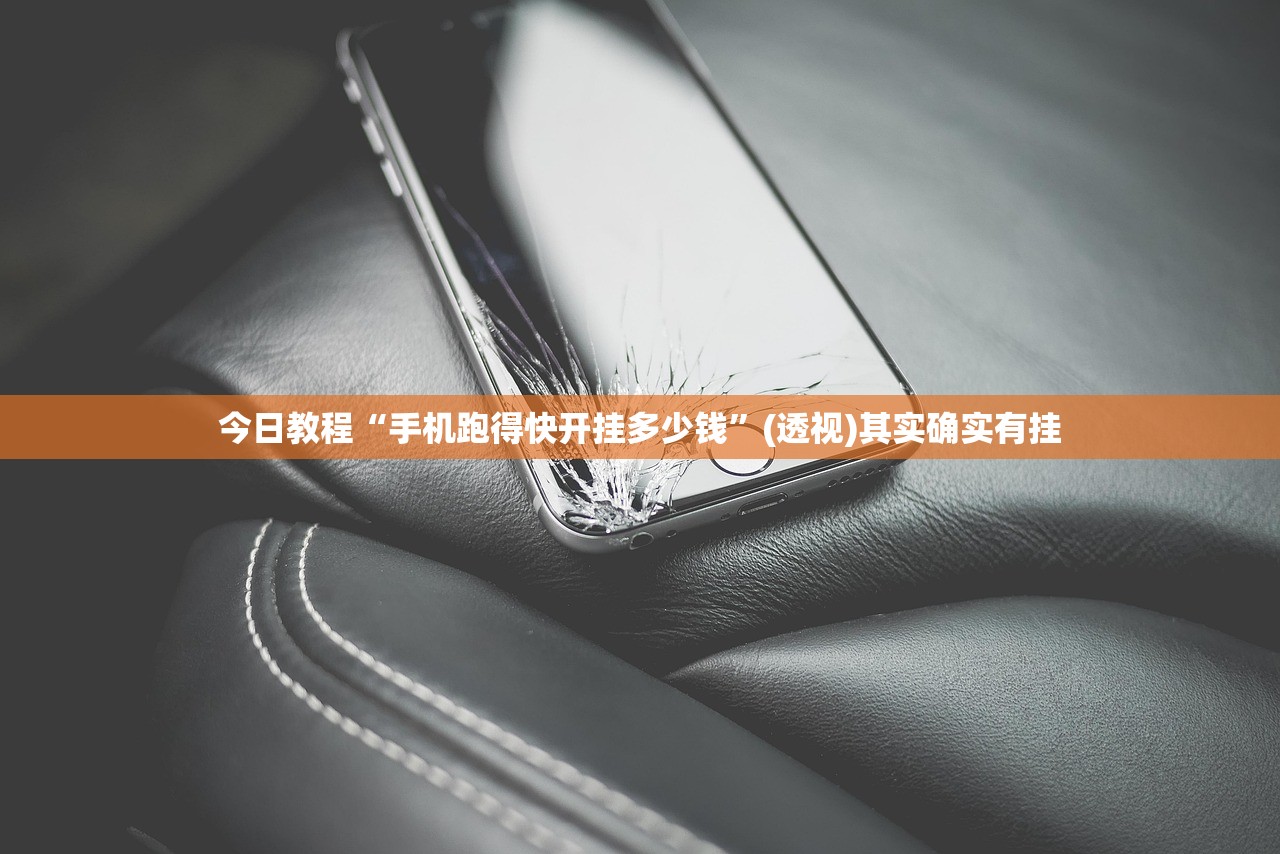 今日教程“手机跑得快开挂多少钱”(透视)其实确实有挂