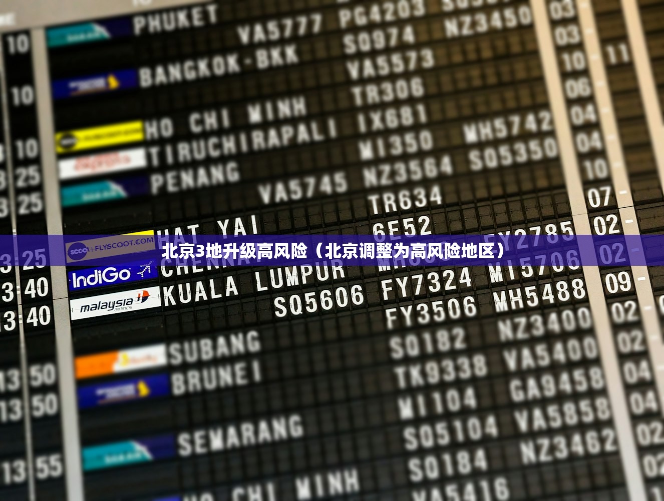 北京3地升级高风险（北京调整为高风险地区）