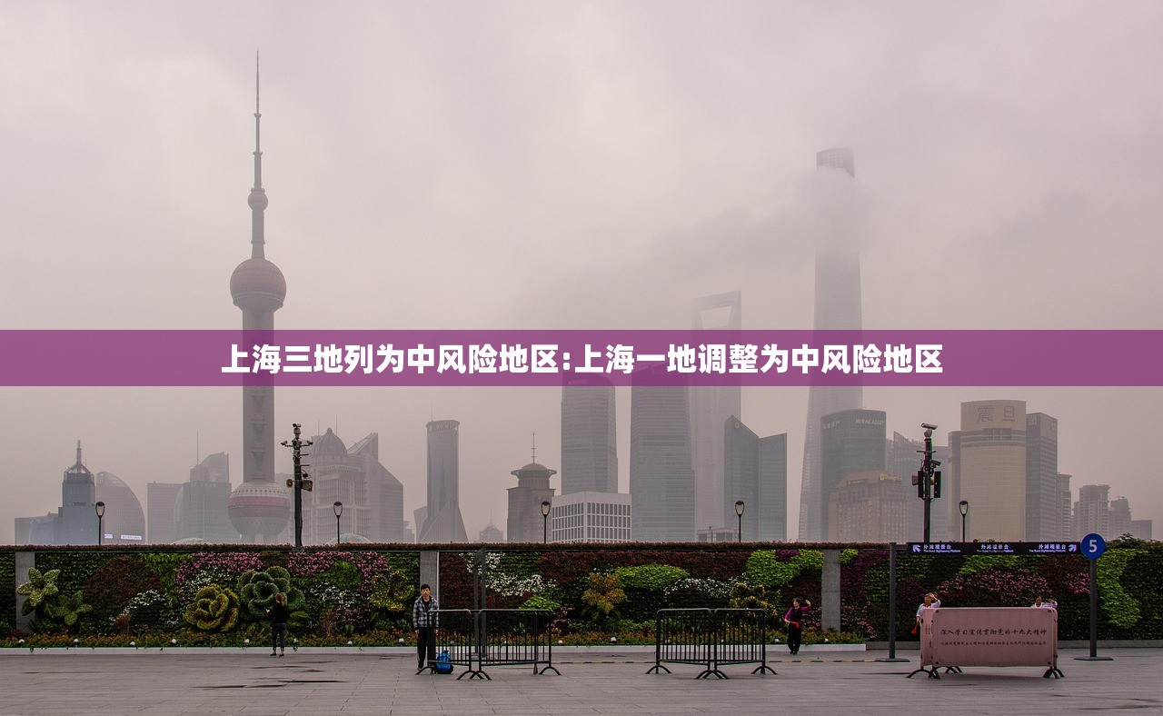 上海三地列为中风险地区:上海一地调整为中风险地区
