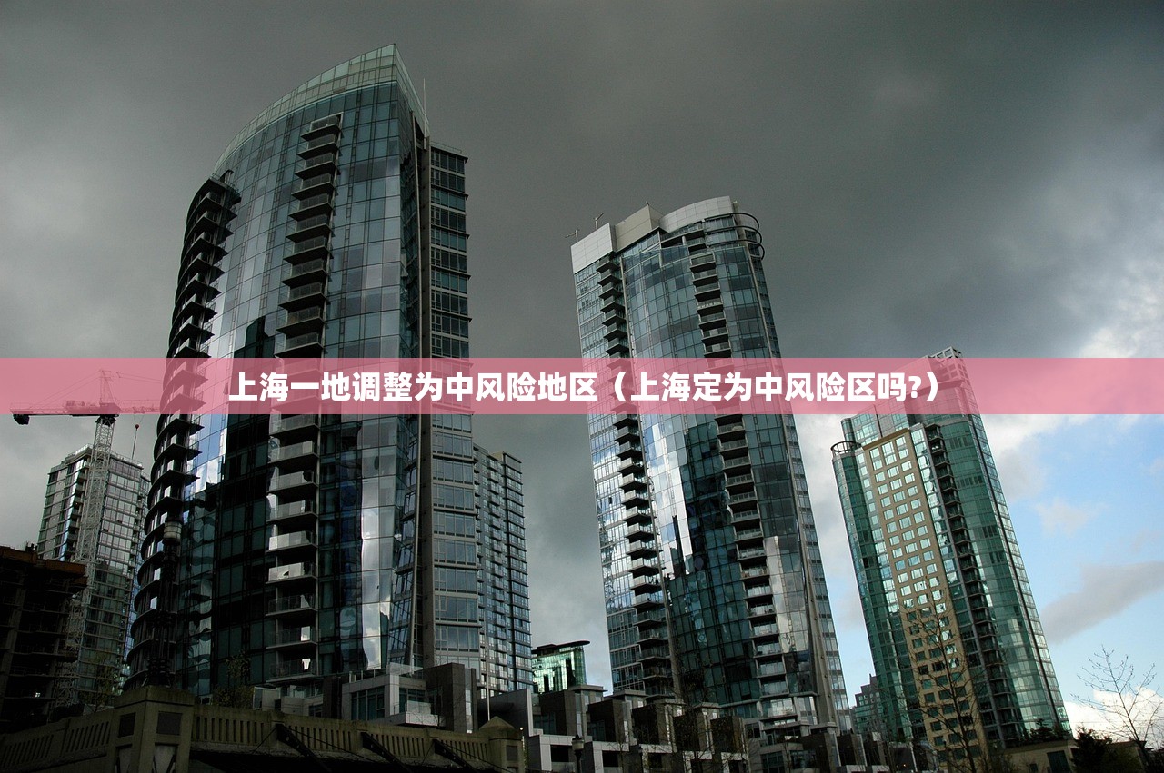 上海一地调整为中风险地区（上海定为中风险区吗?）