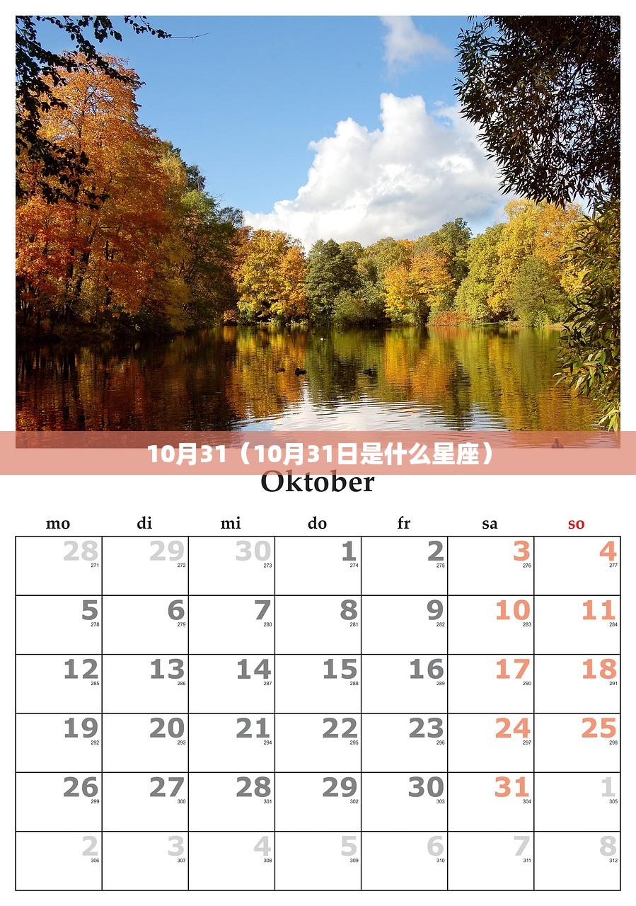 10月31（10月31日是什么星座）