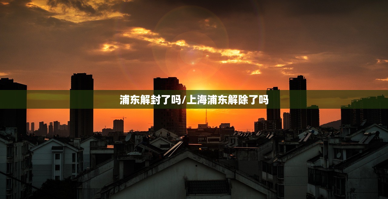 浦东解封了吗/上海浦东解除了吗 浦东解封了吗/上海浦东解除了吗