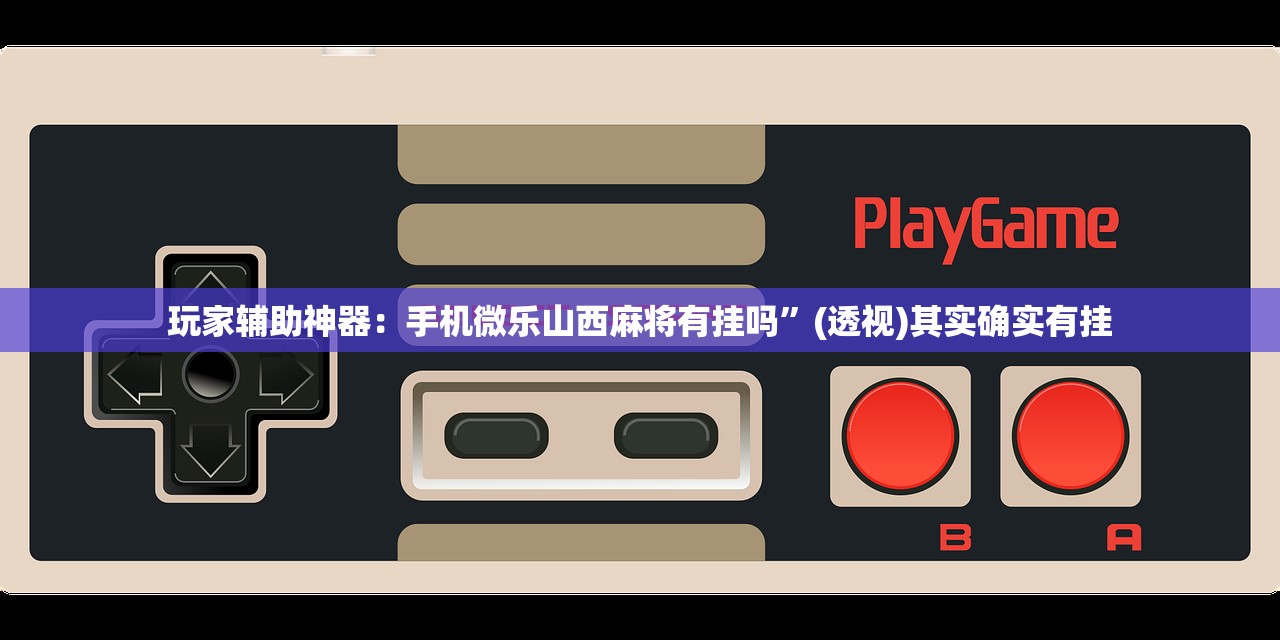 辅助开挂工具“手机红中麻将开挂辅助器通用版”详细外挂透视辅助软件教程