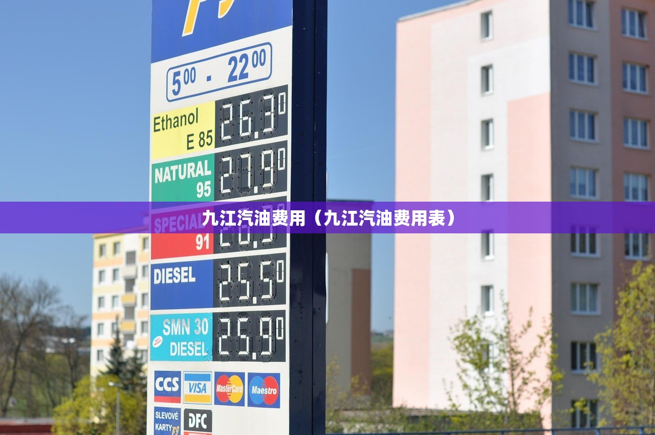 九江汽油费用(九江汽油费用表) 九江汽油费用(九江汽油费用表)