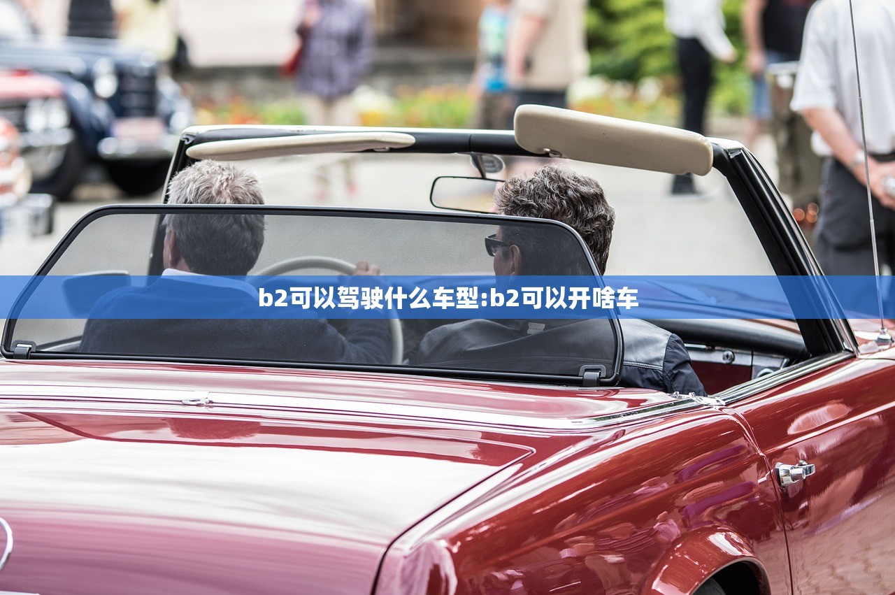 b2可以驾驶什么车型:b2可以开啥车