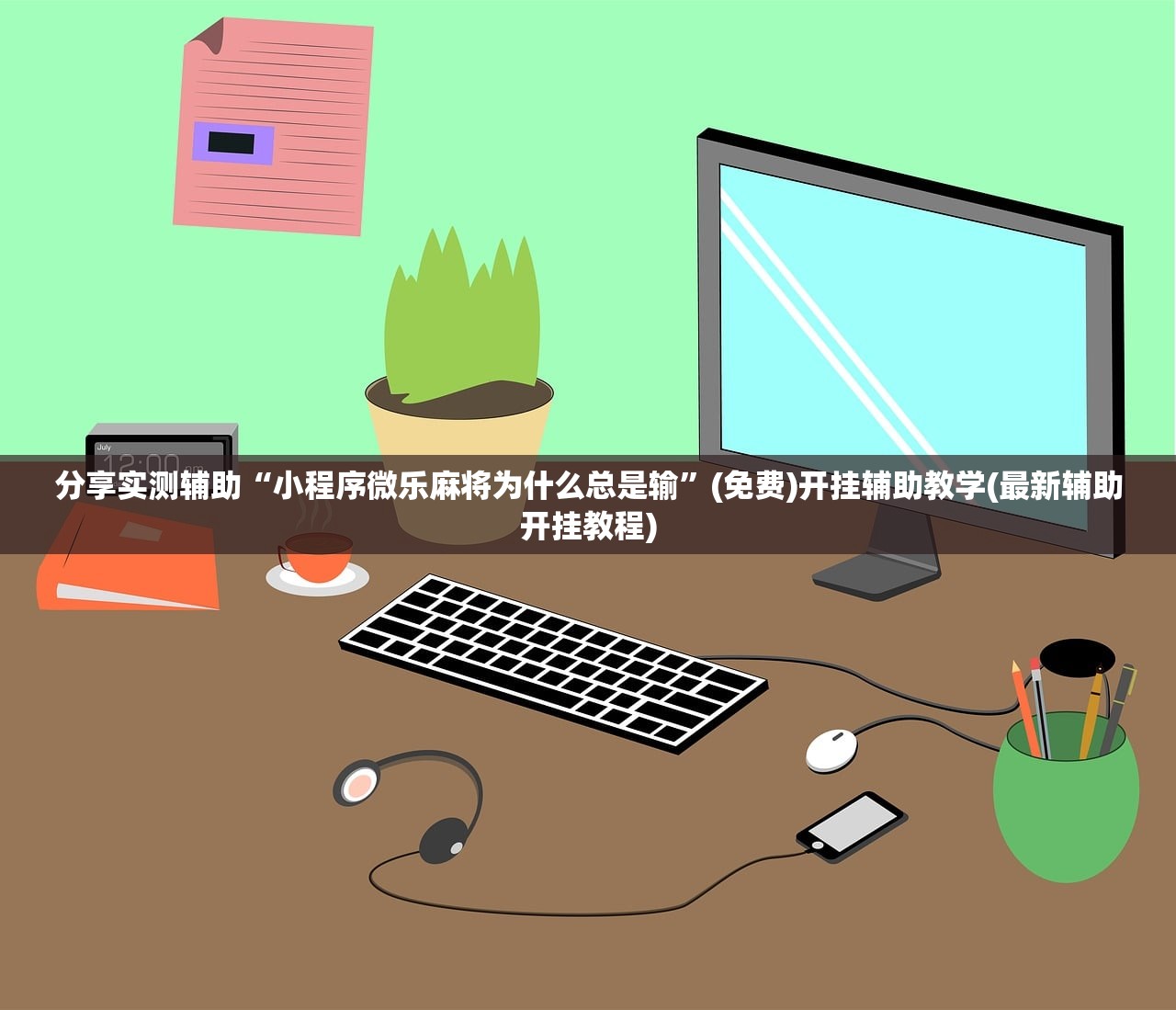 分享实测辅助“小程序微乐麻将为什么总是输	”(免费)开挂辅助教学(最新辅助开挂教程)