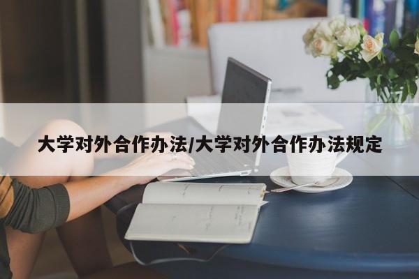 大学对外合作办法/大学对外合作办法规定